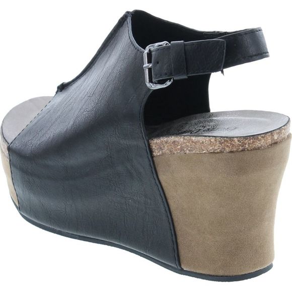 Pierre Dumas Hester-14 Black Womens sandals 8.5 NEW - Picture 3 of 7